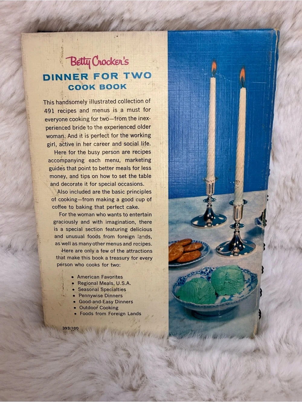 1958 - Betty Crocker's Dinner for Two Cookbook 1st Edition/1st Print *Vintage*